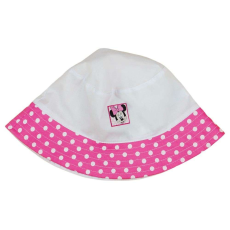 Disney nyári Sapka - Minnie Mouse - rózsaszín-fehér