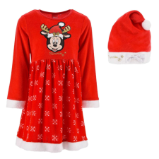 Disney Plüss Ruha Disney Minnie egér mikulás sapkával 3 év (98 cm) lányka ruha