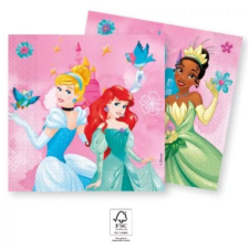 Disney Princess, Hercegnők Live Your Story szalvéta 20 DARABOS, 33x33 cm Nr2 party kellék