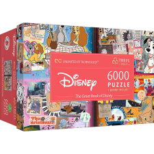 Disney puzzle 6000 darabos nagy könyv puzzle, kirakós