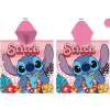 Disney Stitch OHANA Means Family törölköző poncsó 50x100 cm (Fast Dry)