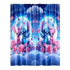  Disney Stitch Sötétítő Függöny 75 x 166 cm – 2db  KT1794989-2 lakástextília