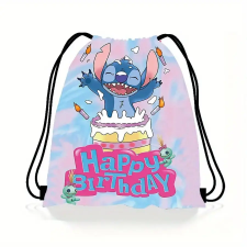  Disney Stitch Tartós Poliészter Tornazsák – Happy Birthday UX132835-HB tornazsák