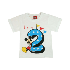 Disney szülinapos fiú Póló - Mickey Mouse (2 éves) - 92-es méret gyerek póló
