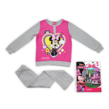 Disney Téli pamut gyerek pizsama - Minnie egér - szürke - 104 gyerek hálóing, pizsama
