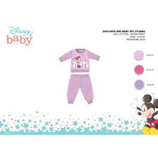 Disney Téli pamut interlock baba pizsama - Disney Minnie egér - világoslila - 98 gyerek hálóing, pizsama