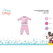 Disney Téli pamut interlock baba pizsama - Disney Minnie egér - világosrózsaszín - 98 gyerek hálóing, pizsama