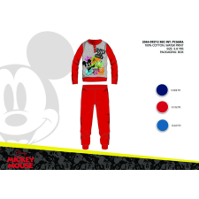 Disney Téli pamut interlock gyerek pizsama - Disney Mickey egér - piros - 110 gyerek hálóing, pizsama
