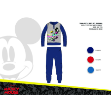 Disney Téli pamut interlock gyerek pizsama - Disney Mickey egér - sötétkék - 116 gyerek hálóing, pizsama