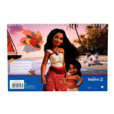 Disney Vaiana Disney Vaiana Big Sis A/4 spirál vázlatfüzet, 30 lapos füzet
