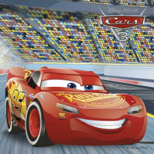 Disney Verdák Arena Race szalvéta 20 db-os 33x33 cm papírárú, csomagoló és tárolóeszköz