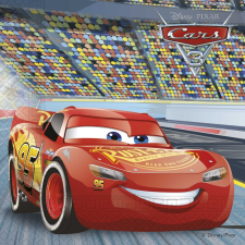 Disney Verdák Disney Cars 3, Verdák szalvéta 20 db-os party kellék