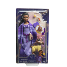 DISNEY WISH SET ASHA BABA KIEGÉSZÍTŐKKEL baba