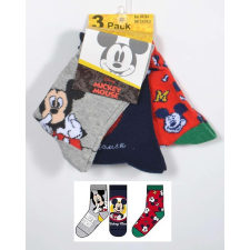 Disney zokni szett/3db Mickey Egér 31-34 gyerek zokni