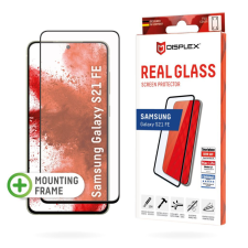 Displex Full Cover Samsung Galaxy S21 FE edzett üveg kijelzővédő (01469) mobiltelefon kellék