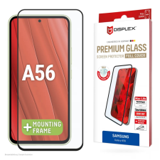 Displex Real Glass 2D Screen Protector Samsung Galaxy A56 fekete mobiltelefon kellék