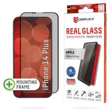 Displex Real Glass Screen Protector privacy iPhone 14 Plus mobiltelefon kellék