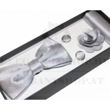  Díszdobozos csokornyakkendő szett 4 részes - Ezüst ajándéktárgy