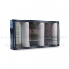  Díszdobozos zsebkendő szett - 6 db ajándéktárgy