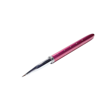 Díszitő strasszköves tűhegyes ecset D007-0000 Pink műkörmös ecset
