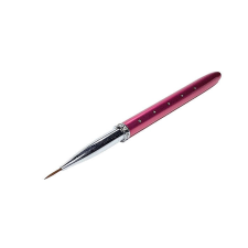 Díszitő strasszköves tűhegyes ecset Vékony mintázó ecset D007-0 pink körömdíszítő