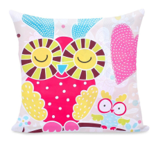 Díszpárnahuzat OWLS mikroszál decoking lakástextília