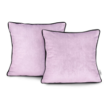 Díszpárnahuzat VELVET szín púderrózsaszín stílus glamour bársony 45x45 ameliahome lakástextília