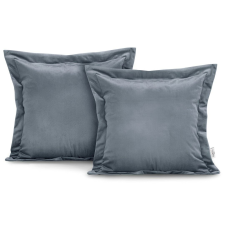 Díszpárnahuzat VELVET szín szürke stílus glamour bársony 45x45 ameliahome lakástextília