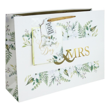 Dísztasak Clairefontaine/Eurowrap 12,7x35,5 cm Mr&Mrs ajándéktasak
