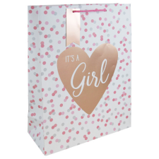 Dísztasak Clairefontaine/Eurowrap 33x45,5 cm It s a girl ajándéktasak