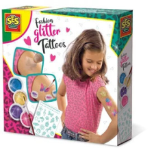  Divatos csillámtetoválás készlet kreatív és készségfejlesztő