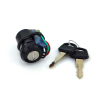 Diverse / Import Gyújtáskapcsoló 4-pólusú rögzítőcsipesszel és 2 kulccsal Honda MT 5, 50, MB 50-hez Diverse / Import Elektronika Gyújtás Gyújtáskapcsoló, zárszett