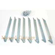 Diverse / Import Króm küllőkészlet 238mm Yamaha DT 50 MX-hez egyéb motorkerékpár alkatrész