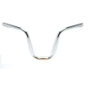 Diverse / Import Króm magas kormány átmérője 22mm szélessége kb. 610mm magassága 270mm hajlítás 60mm rögzítési szélesség max. 80mm Zündapp ZD ZR ZA ZS ZX, Kreidler Flory MF 2, Hercules Prima M 5, Puch Maxi, Honda Camino, Vespa Citta, Simson számára. Diverse / Import Kormányok és tartozékaik Kormányok Motor kormányok