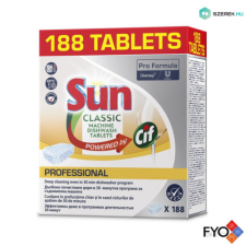 Diversey Sun Classic M.DW Tabs gépi mosogatótabletta 188db/doboz tisztító- és takarítószer, higiénia