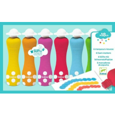 DJECO 6 db kerek marker készlet babáknak, Djeco filctoll, marker