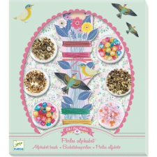 DJECO Alphabet Beads - Nyaklánc Készítés, Betű Gyöngyökkel (DJ09839) kreatív és készségfejlesztő