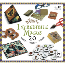 Djeco Bűvészkészlet - Hihetetlen varázsló - Incredibile Magus - 20 trükk társasjáték