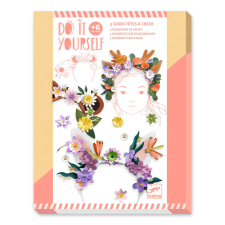 Djeco Design by Csináld magad! - Virágos hajdíszek - Flower friends kreatív és készségfejlesztő