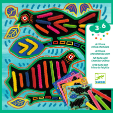 Djeco Design by Djeco Fűzős képkészítő - Csuda Mola - Super soft kreatív és készségfejlesztő