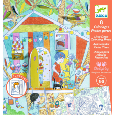 DJECO : Design by Meglepetés színezők - Nina kuckói - Nina’s play tents egyéb bébijáték