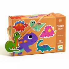 DJECO Dínó világ - Párosító puzzle Djeco kreatív és készségfejlesztő