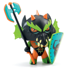 DJECO Djeco: Arty Toys Sárkány lovag - Fekete lovag - Drack knight játékfigura