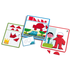 DJECO Djeco: Eduludo Fejlesztő játék - Alakzatok és formák - Eduludo Shapes kreatív és készségfejlesztő