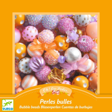 DJECO Djeco Ékszerkészítő készlet - Buborék gyöngyök, arany - Bubble beads, Gold kreatív és készségfejlesztő