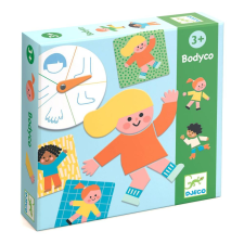 DJECO Djeco - Fejlesztő játék- Testrészek, bingó - Bodyco kreatív és készségfejlesztő