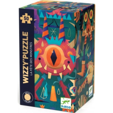 DJECO Djeco fémes puzzle szörnyek bulija 50 darabos puzzle, kirakós