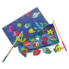 DJECO Djeco Horgász játék - Színes horgászat - Coloured fishing kreatív és készségfejlesztő