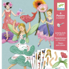 DJECO Djeco Kapcsos kép készítés - Tündérek