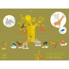 DJECO Djeco: Little Big room Szélmobil függődísz - Afrikai szavanna - The African Savannah egyéb bébijáték